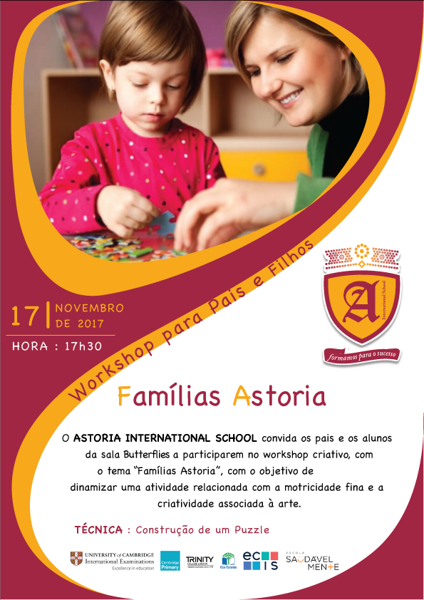 Workshop - Famílias Astoria